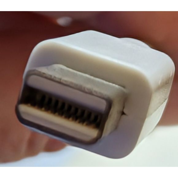 Monoprice 6.5 inch Mini Display Port Male Adapter cable to HDMI Female Cord - Picture 3 of 4